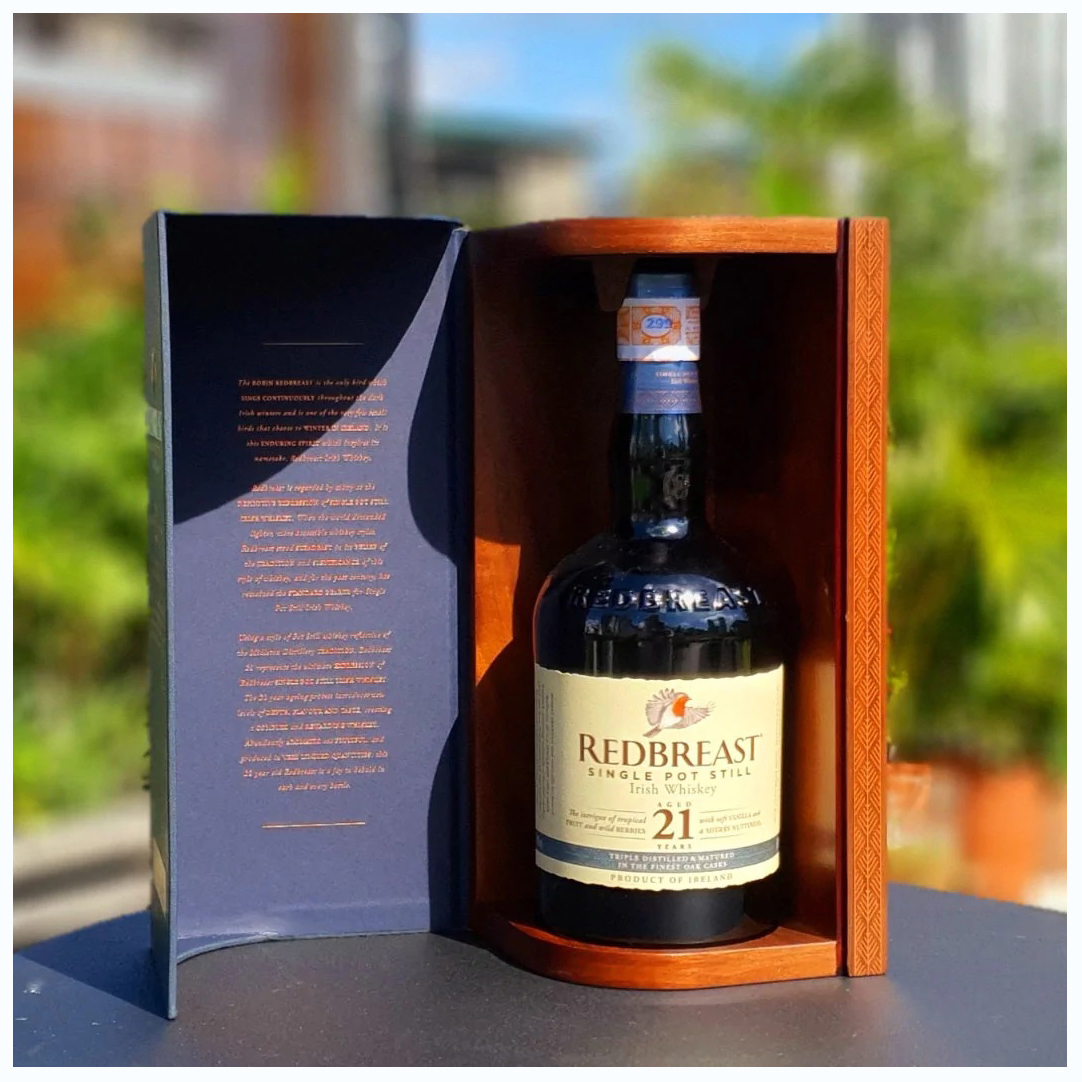Виски Redbreast 21 год выдержки 0,7л 46% в подарочной упаковке в Украине