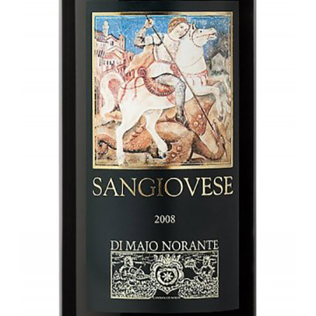 Вино Di Majo Norante Sangiovese красное сухое 13% 0,75л купить