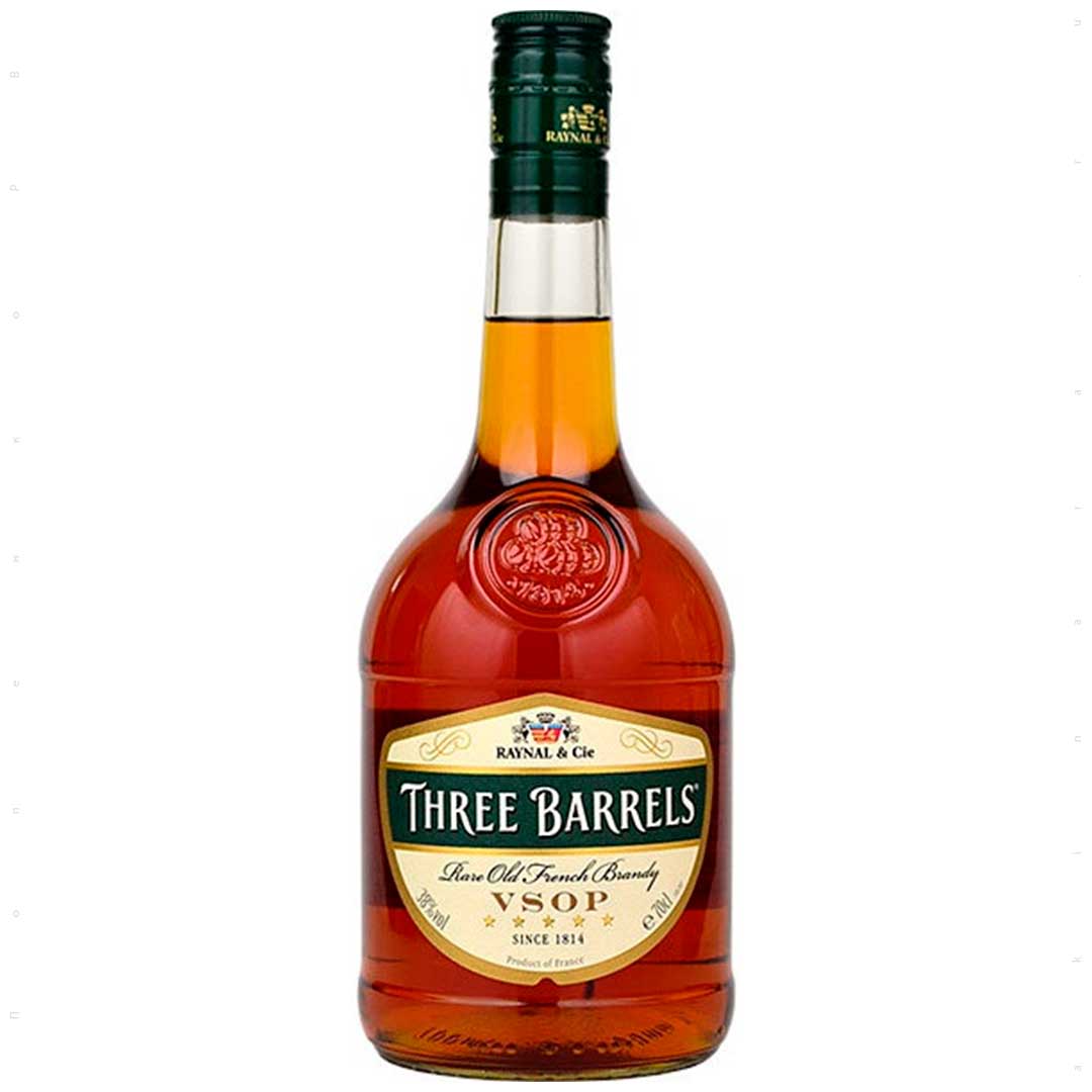 Бренди Three Barrels VSOP 0,7 л 38%