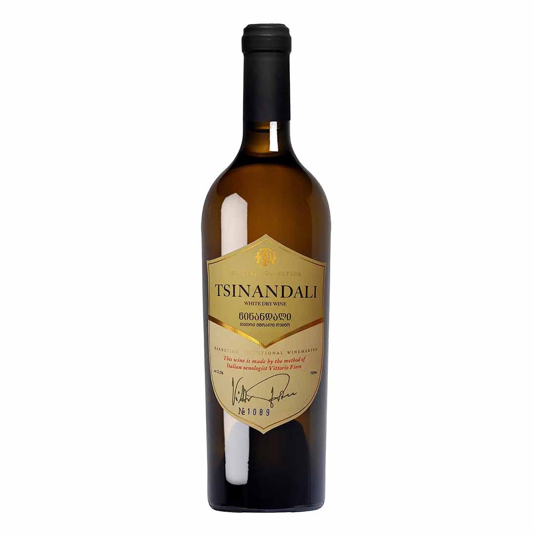 Вино Special Collection Цинандали белое сухое 0,75л 11-12,5%