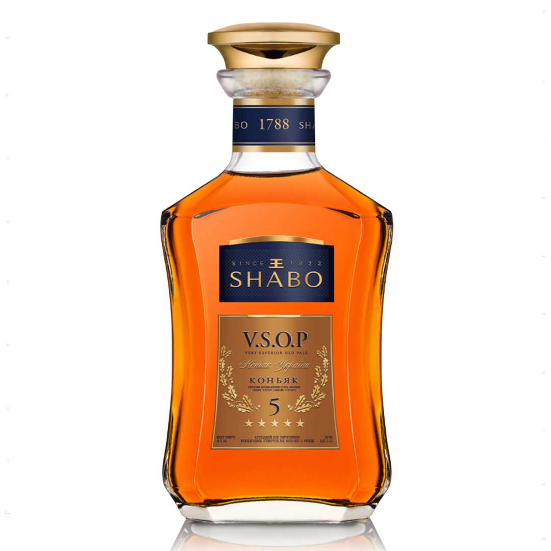 Коньяк України Shabo VSОР 5 років витримки 0,375л 40%