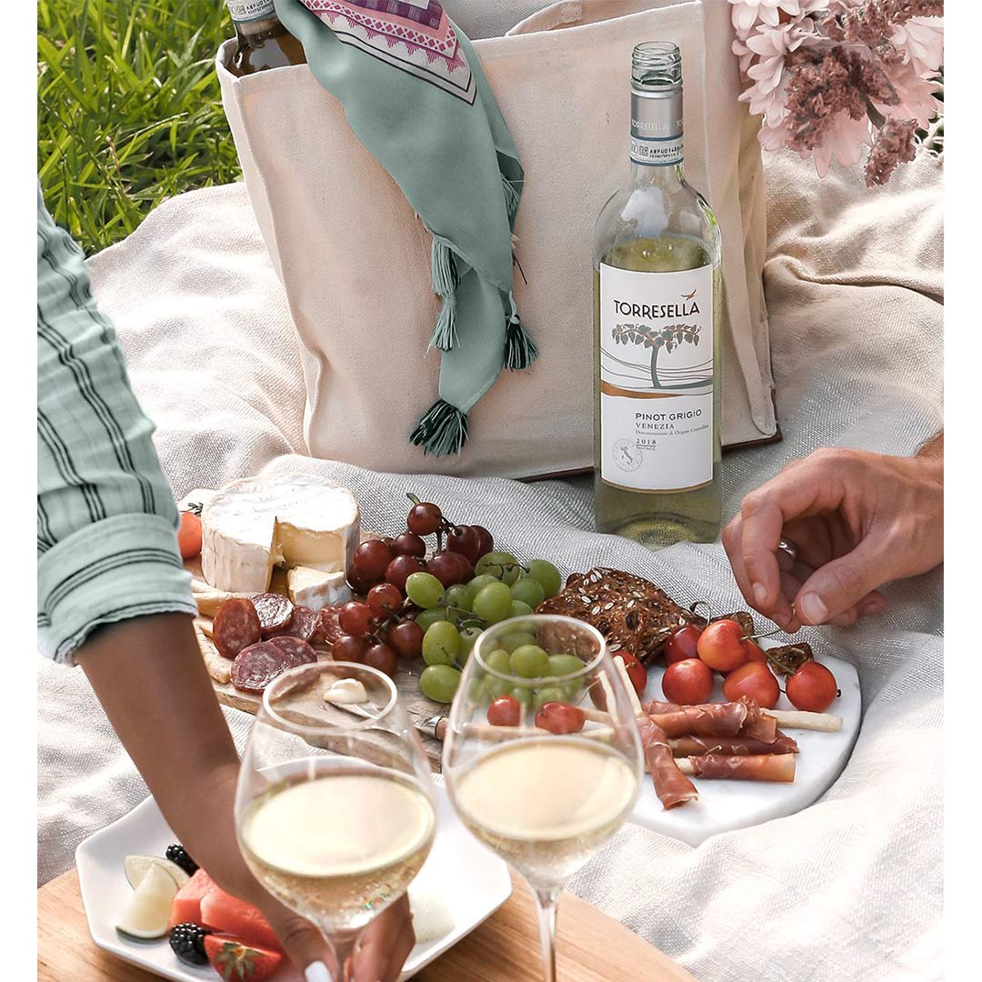 Вино Torresella Santa Margarita Pinot Grigio белое сухое 0,75л 12% купить