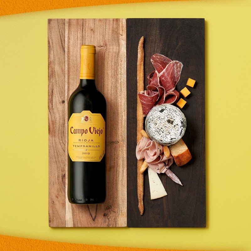 Вино Campo Viejo Rioja Tempranillo червоне сухе 0,75л 10,5-15% купити