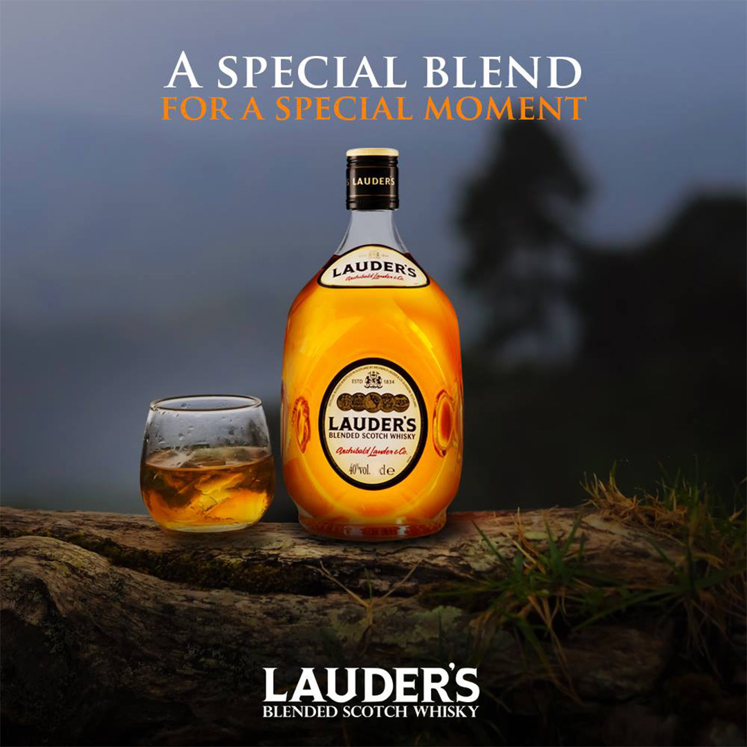 Виски Lauder's Fainest 1л 40% купить