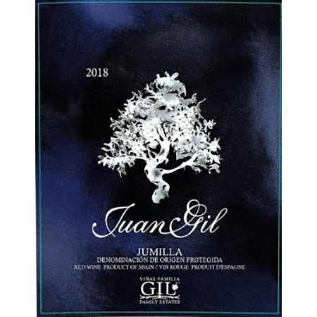 Вино Bodegas Juan Gil 18 meses 2018 красное сухое 0,75л 15,5% в Украине