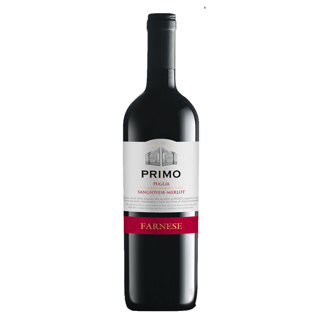 Вино Farnese Primo Sangiovese-Merlot Puglia красное сухое 0,75л 12%