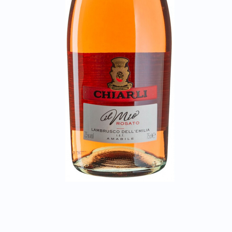 Вино игристое Chiarli Lambrusco Rosato розовое сладкое 0,75 л 7.5% купить