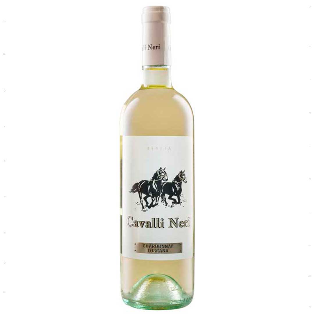 Вино Cavalli Neri Bianco Toscana IGT Chardonnay біле сухе 0,75л 12,5%