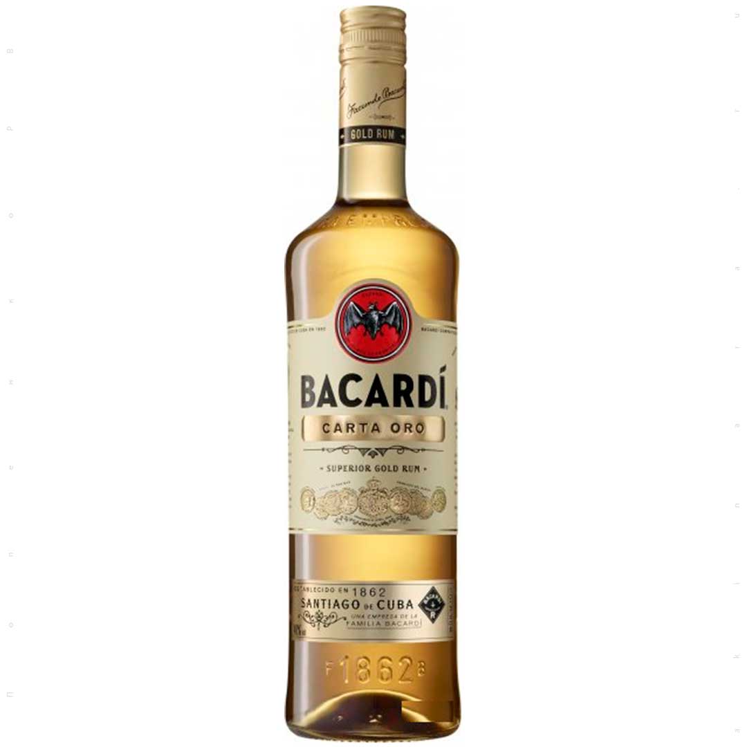 Ром Bacardi Carta Oro от 2 лет выдержки 1л 40%