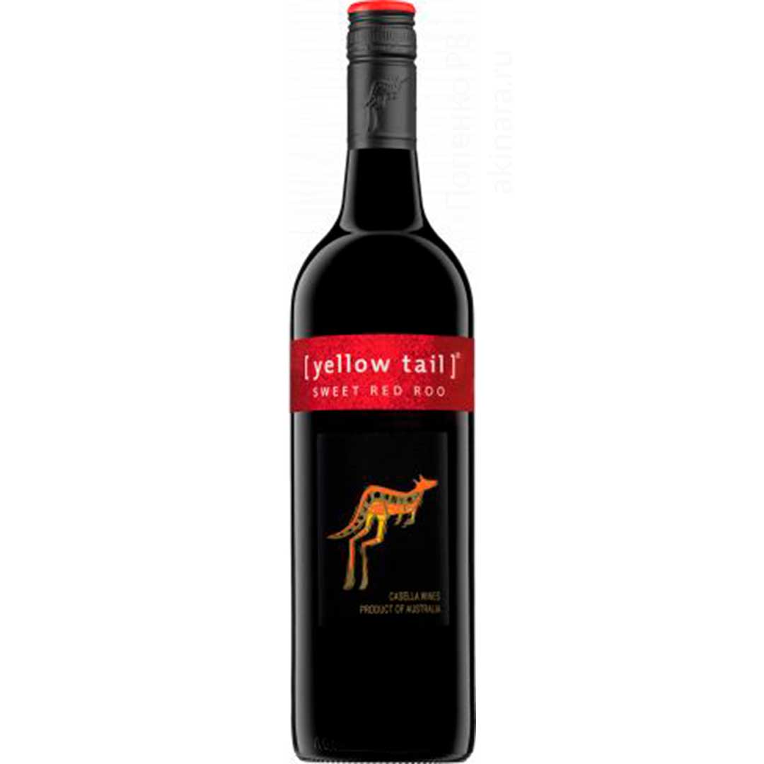 Вино Yellow Tail Sweet Red Roo красное полусладкое 0,75л 13,5%