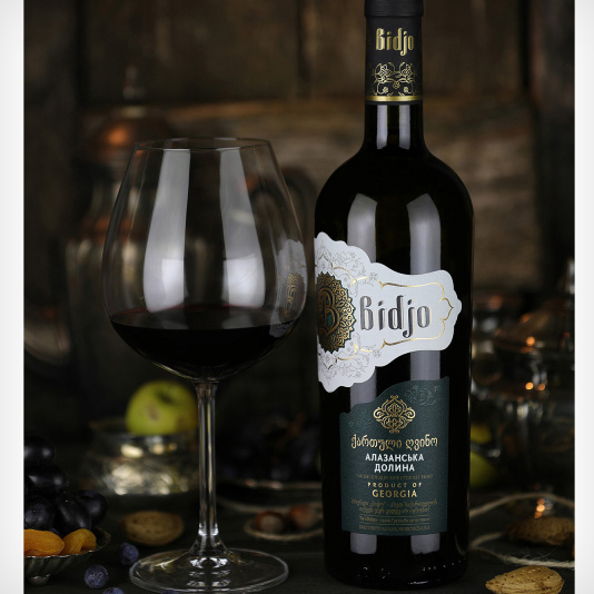 Вино Bidjo Алазанская долина белое полусладкое 0,75л 11-13% купить