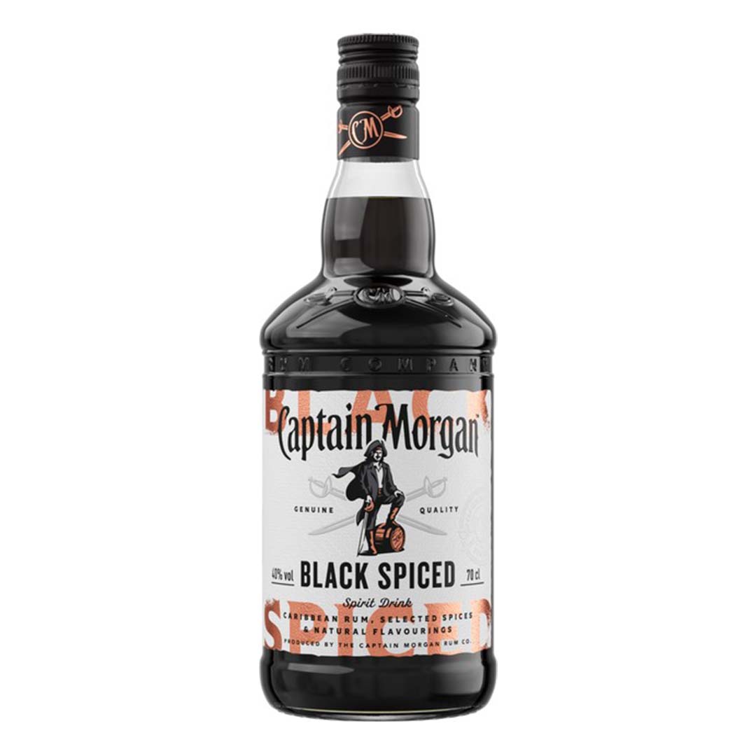 Ромовый напиток Captain Morgan Spiced Black 0,7л 40%