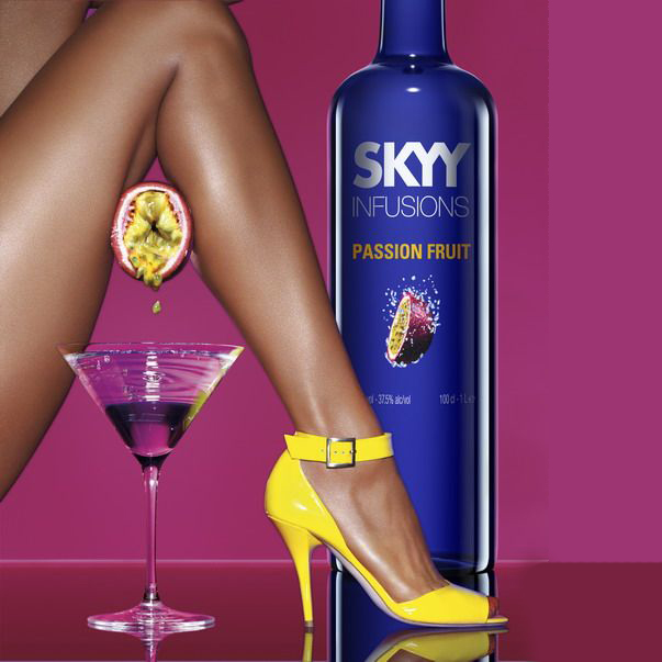 Горілка SKYY Infusions Passion Fruit 0,7л 37,5% в Україні