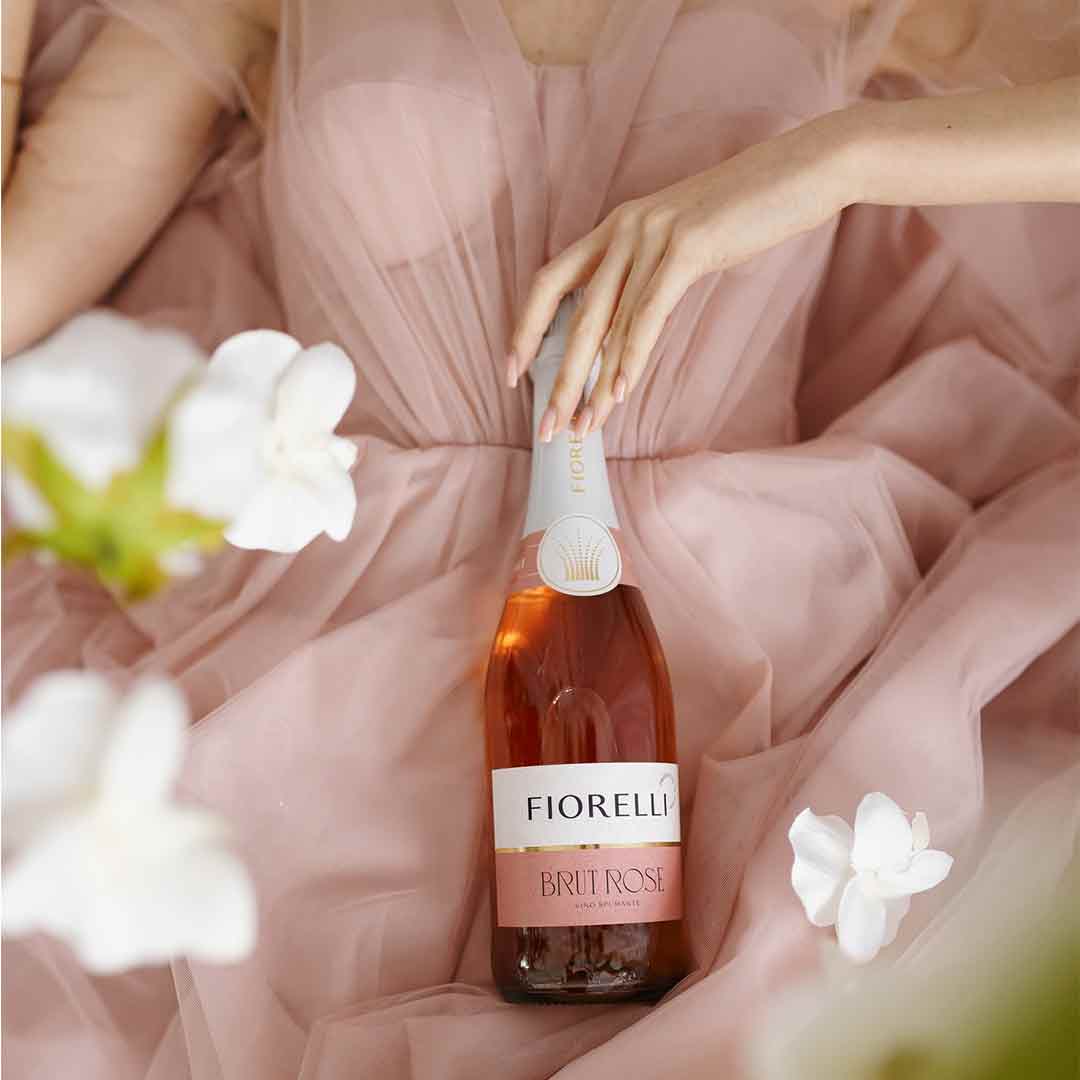 Вино игристое Fiorelli Brut Rose в коробке 0,75л 11% купить
