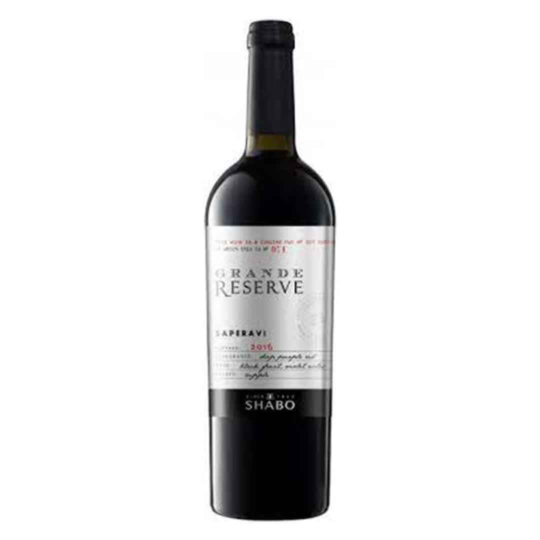 Вино Shabo Grande Reserve Саперави красное сухое 0,75л 12,2%