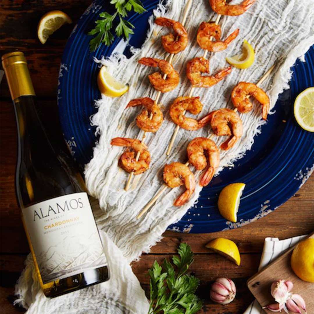 Вино Alamos Chardonnay біле сухе 0,75л 13,5% купити