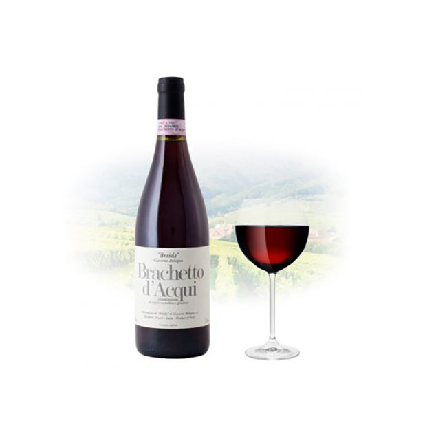 Вино игристое Brachetto d`Acqui  Braida красное сладкое 0,75л 5,5% купить