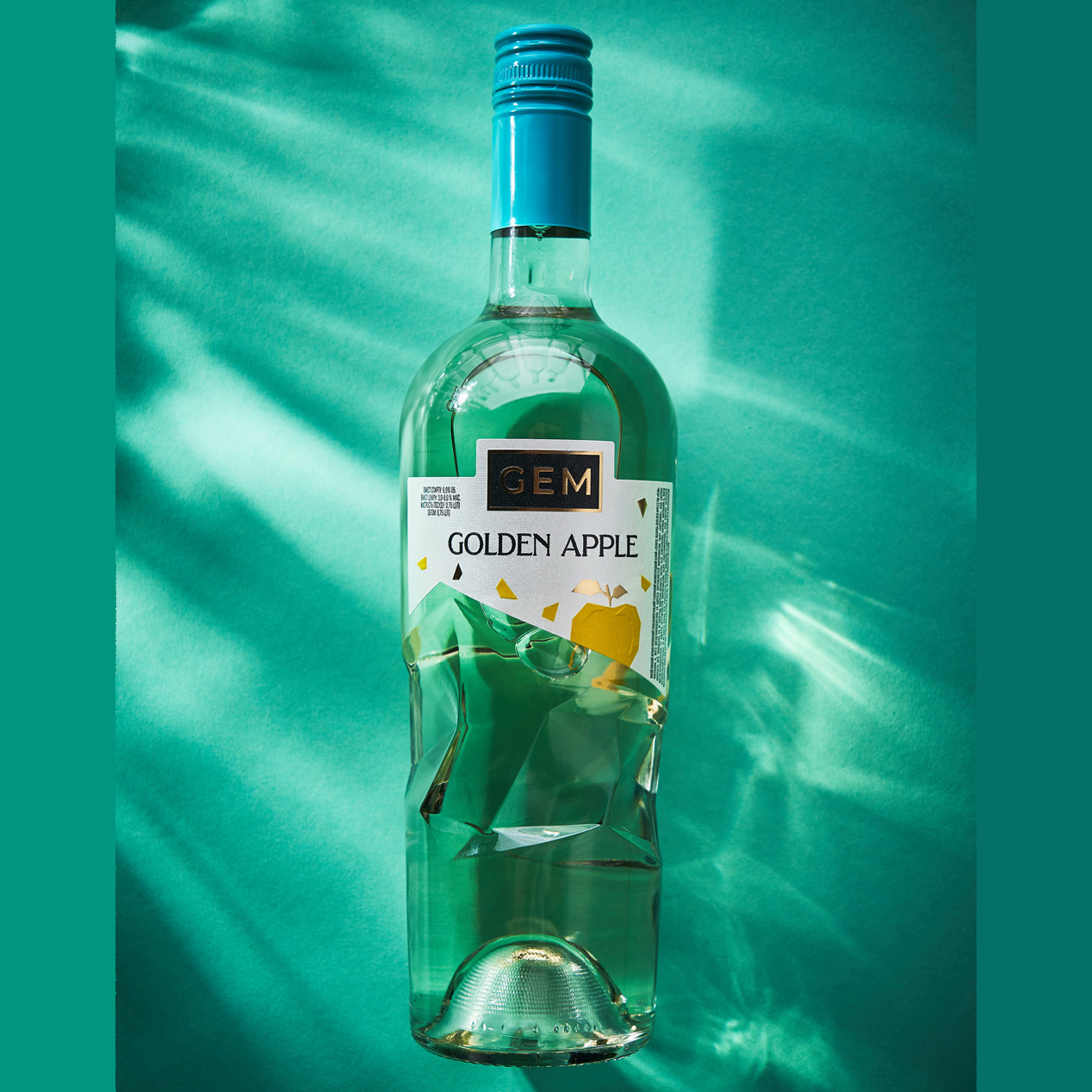 Напиток винный слабоалк. GEM Golden Apple газированный полусладкий белый (2558) 0,75л 6,9% купить