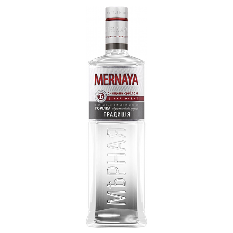 Водка Мерная Традиция экспортная 0,7л 40%