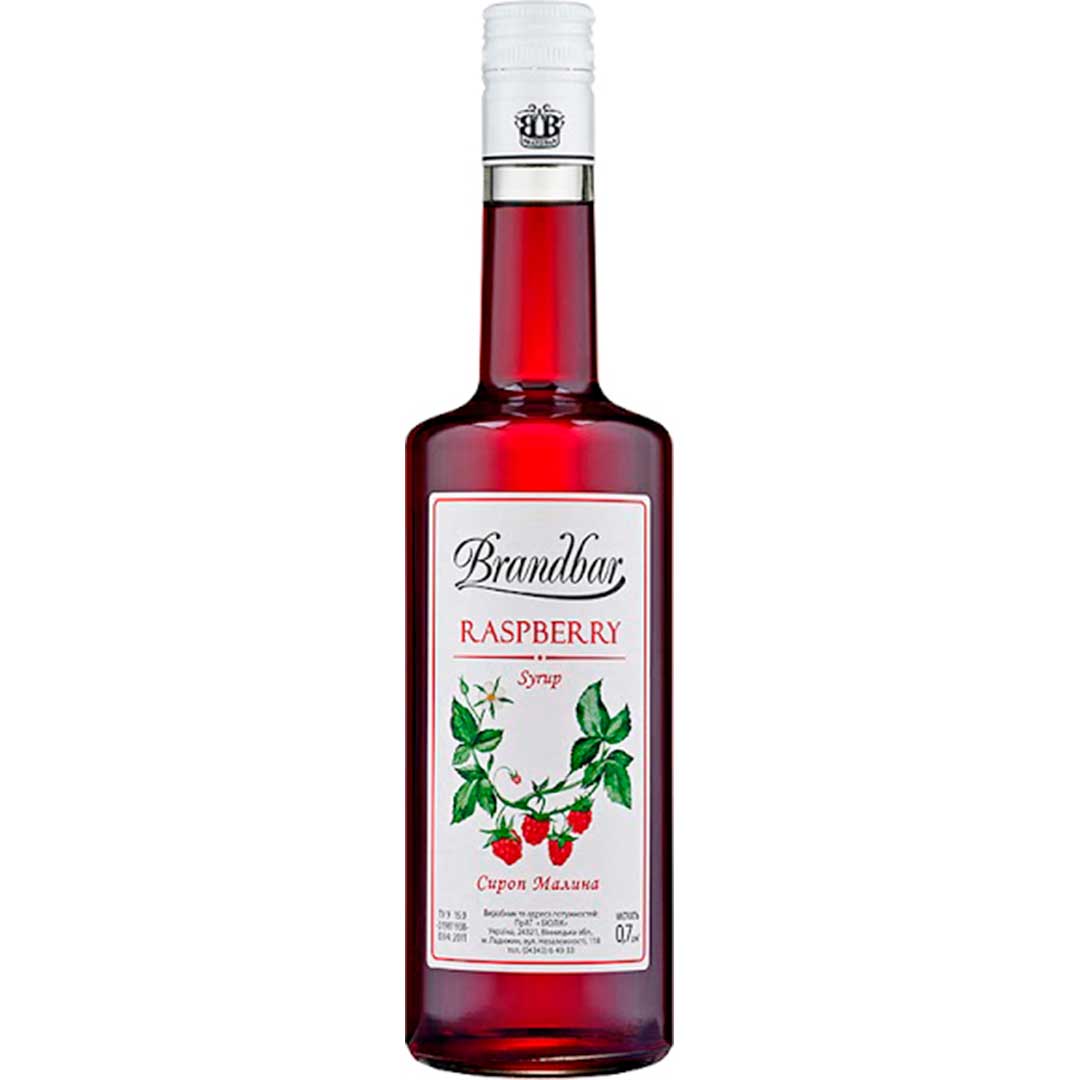 Сироп Brandbar Raspberry Малина 0,7л ПЕТ