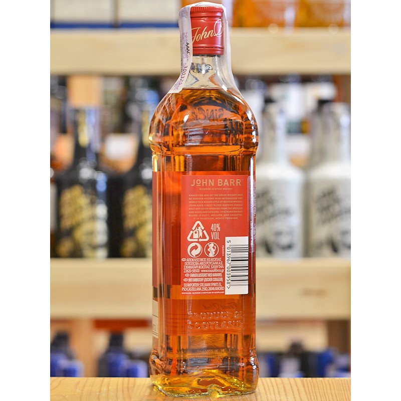 Виски John Barr 1л 40% купить