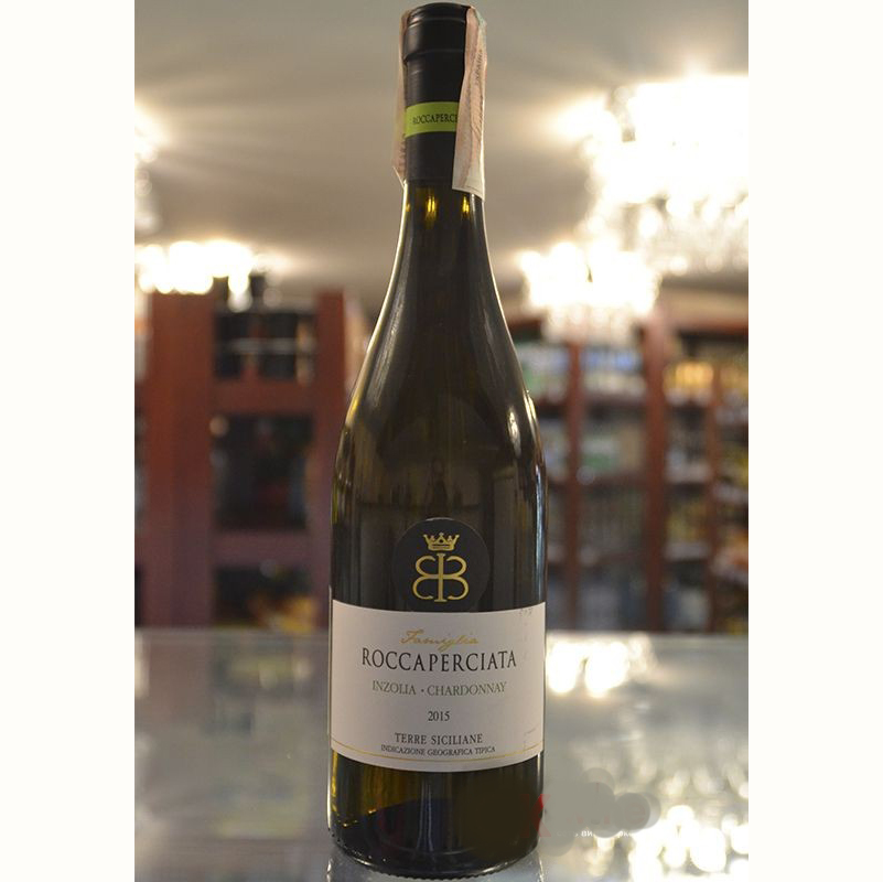 Вино Firriato Roccaperciata Inzolia-Chardonnay сухе біле 0,75л 13% купити