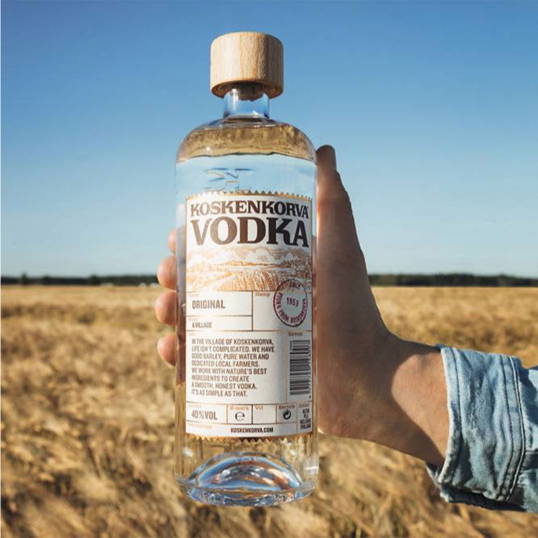 Водка Koskenkorva Original 0,5л 40% купить