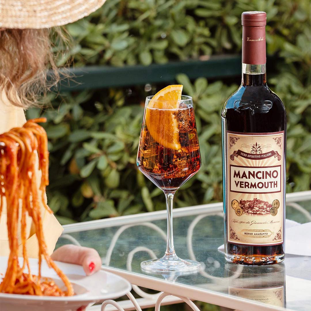 Вермут Mancino Rosso Amaranto красный сладкий 0,75л 16% купить