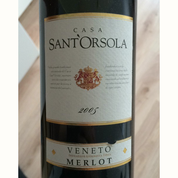 Вино SantOrsola Veneto Merlot красное сухое 0,75л 11,5% купить