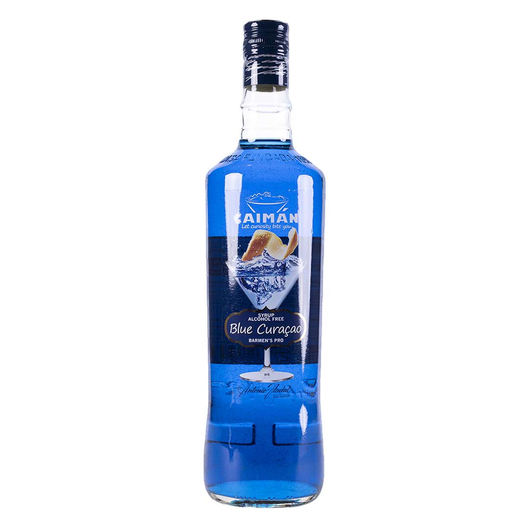 Сироп Caiman Blue Curacao Блу Кюрасао 1л безалкогольный