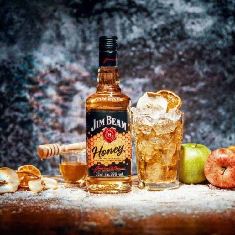 Ликер Jim Beam Honey 1л 32,5% в Украине