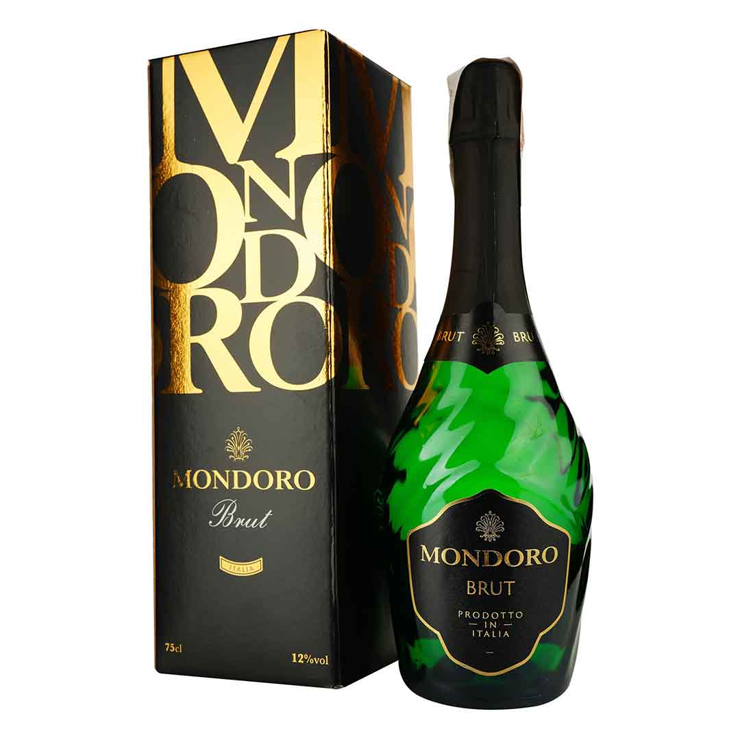 Вино ігристе Mondoro Brut біле брют 0,75л 12%
