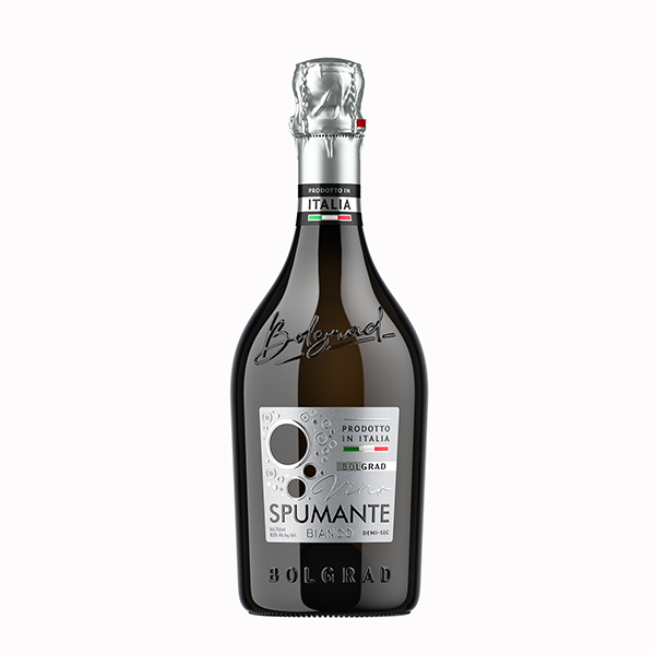 Вино игристое Bolgrad Spumante Demi-Sec 0,75л 10,05%