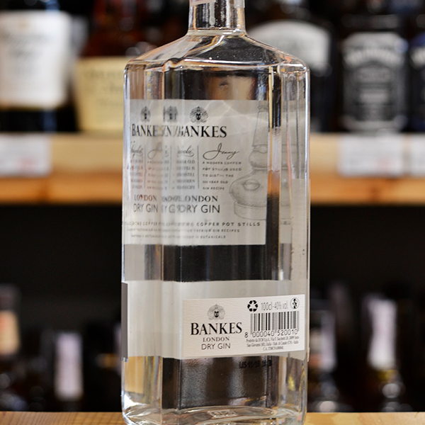 Джин Bankes London Dry Gin 1 л 40% купить
