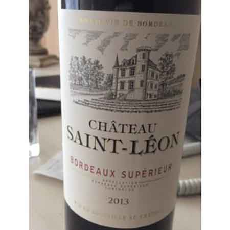 Вино Chateau Saint-Leon красное сухое 0,75л 14% купить