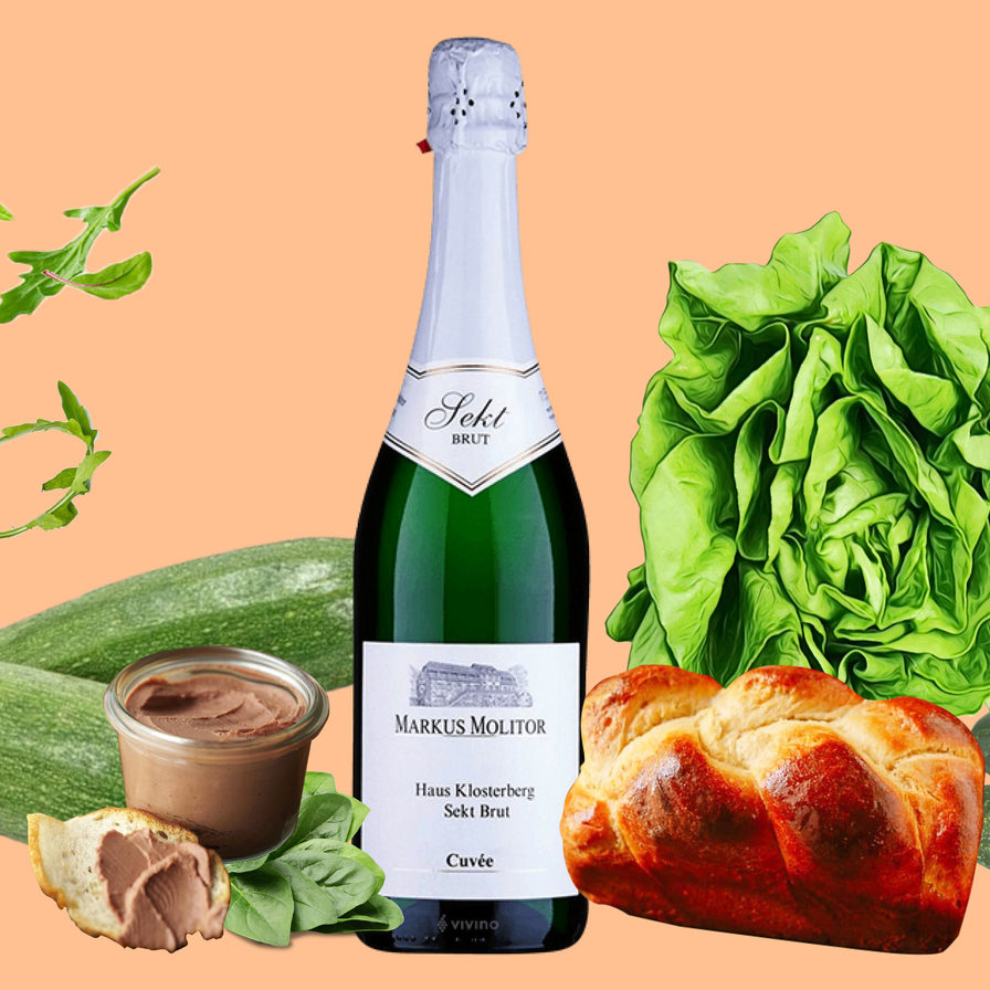 Игристое Markus Molitor Sekt Cuvee Haus Klosterberg белое брют 0,75л 11,5% купить