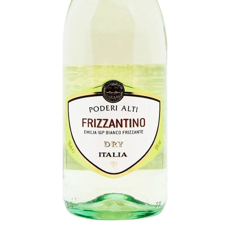 Вино ігристе Poderi Alti Frizzantino Emilia Bianco Secco-Dry біле сухе 0,75 л 7,5% купити
