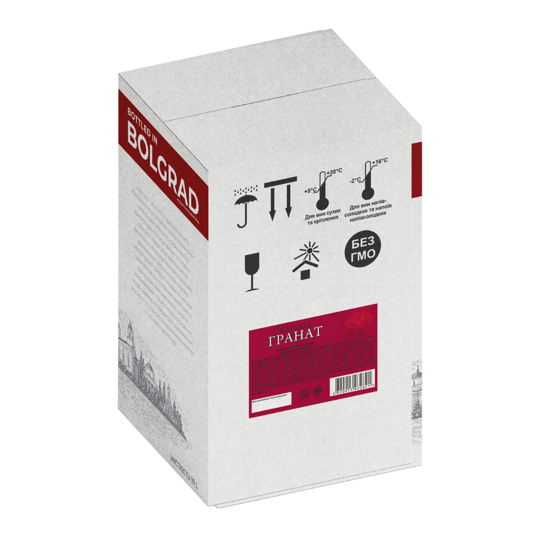 Винний напій Болград Кардіал Гранат червоний 10л 9-12% купити