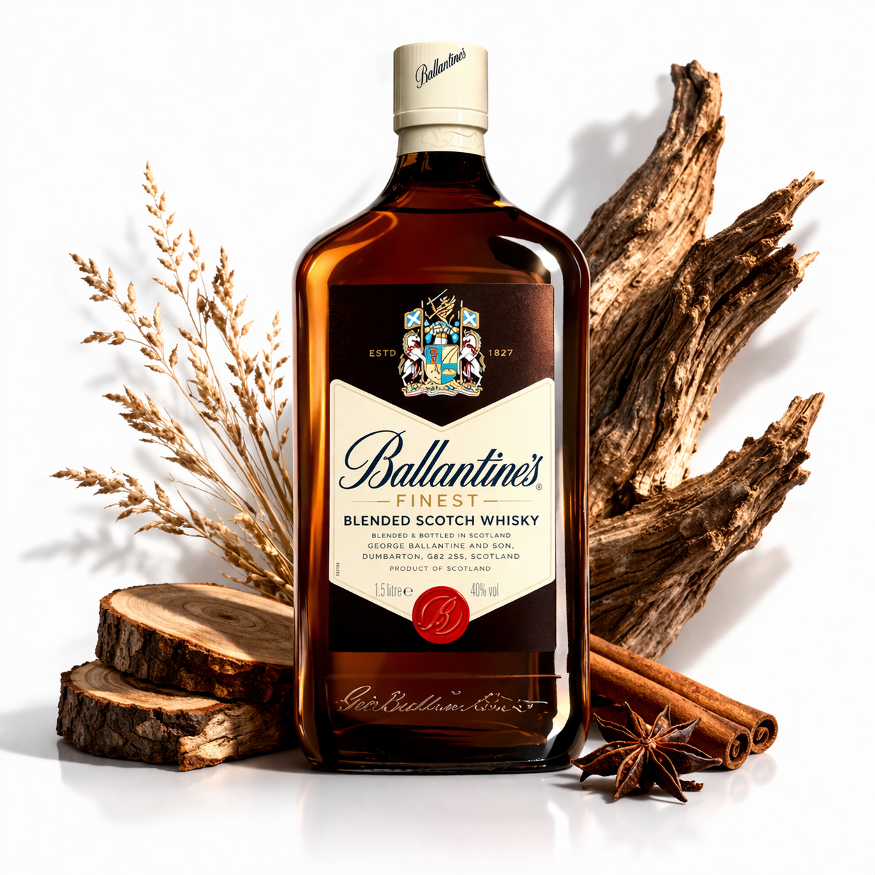 Віскі Баллантайнс Файнест, Ballantine'S Finest 4,5 л 40% без коробки та гойдалки купити