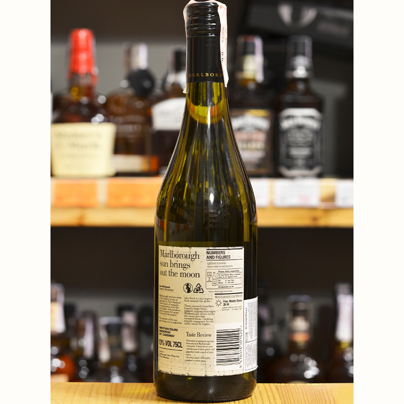 Вино Marlborough Sun Chardonnay белое сухое 0,75л 13% купить