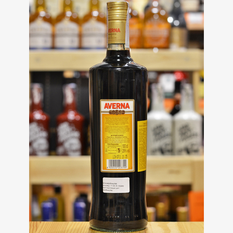 Ликер Amaro Averna 1л 29% купить
