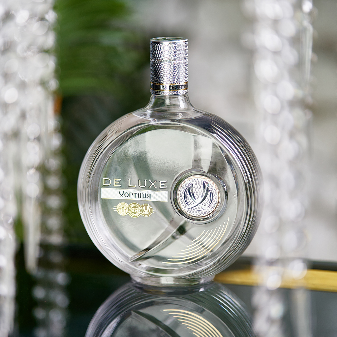 Горілка Хортиця De Luxe 0,75 л 40% купити