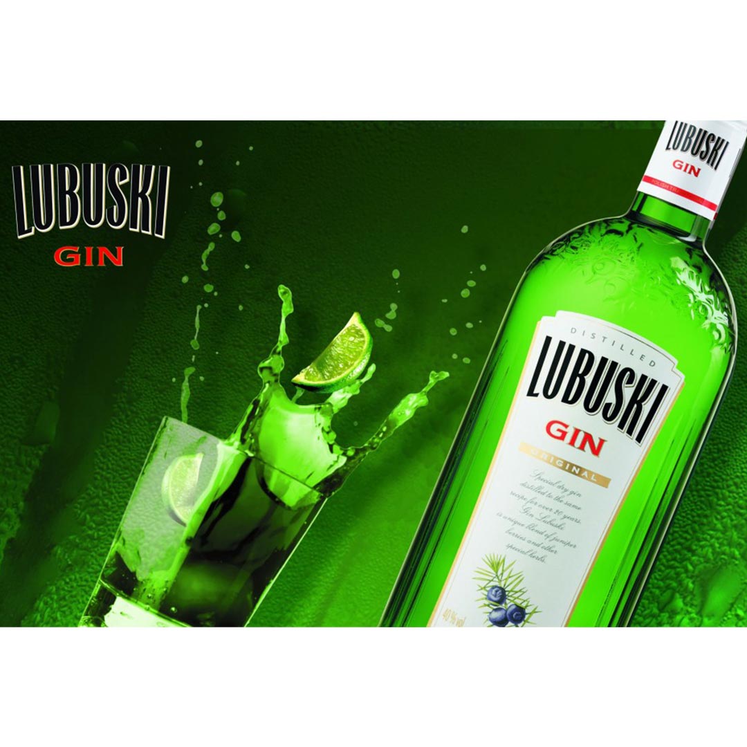 Джин Lubuski Original 0,7л 40% купить