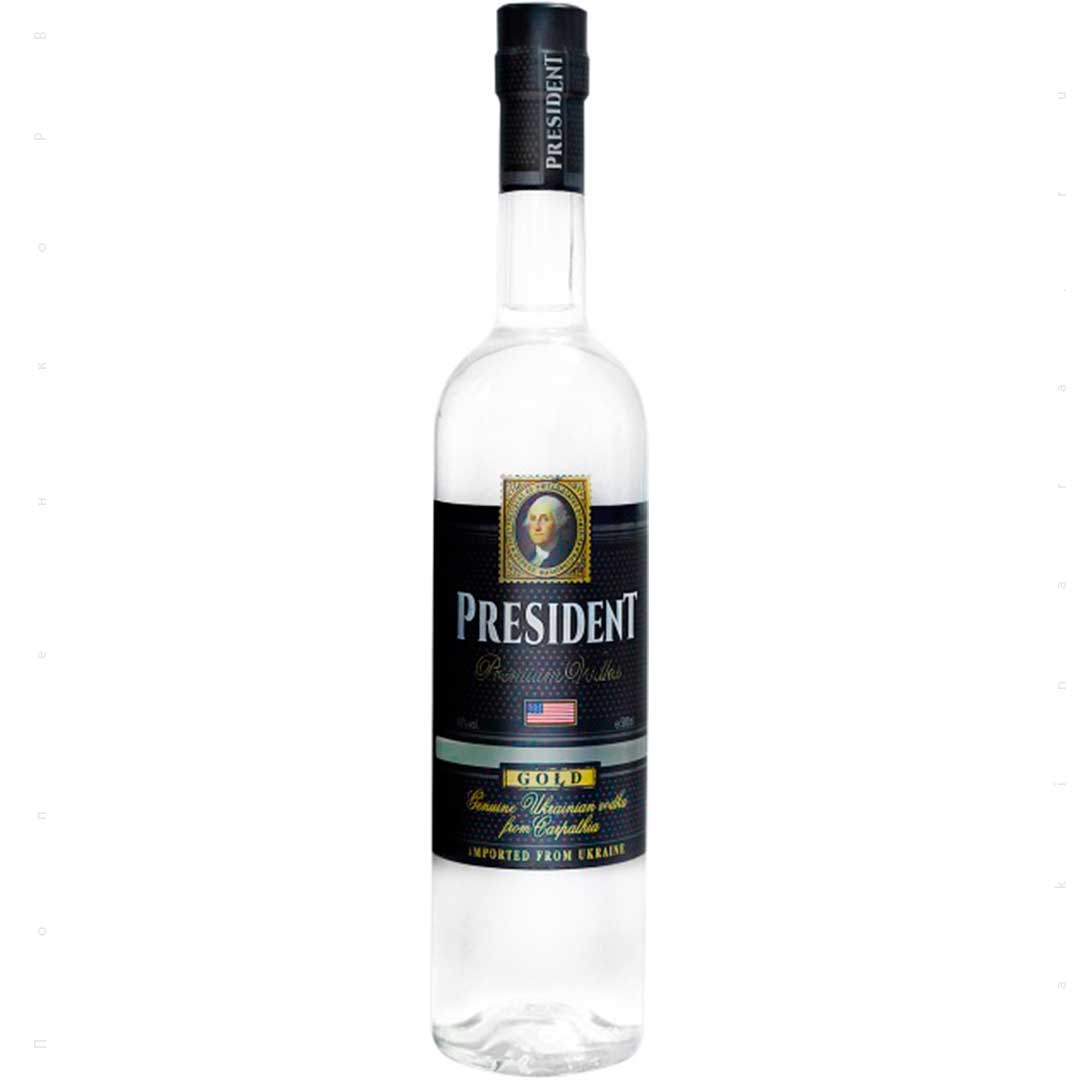 Водка President Gold 1л 40%