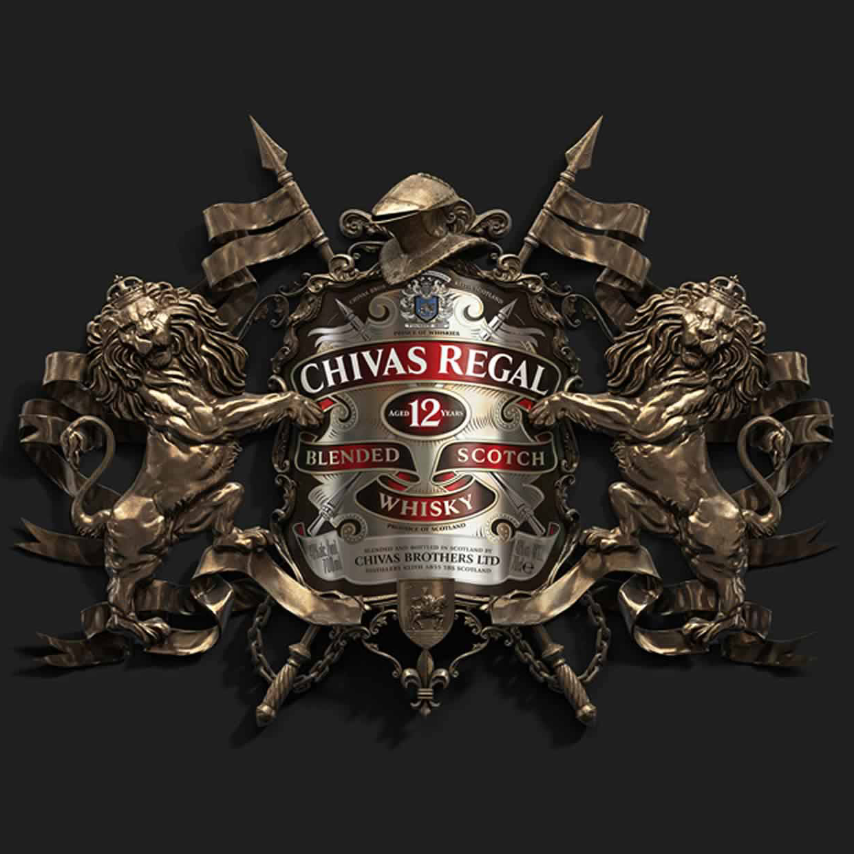 Виски Chivas Regal 12 лет, Chivas Regal 12 years old 0,05 л 40% купить