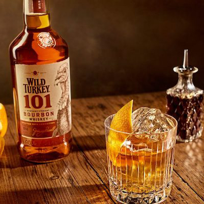 Бурбон Wild Turkey 101 до 8 лет выдержки 0,375 л 50,5% в Украине