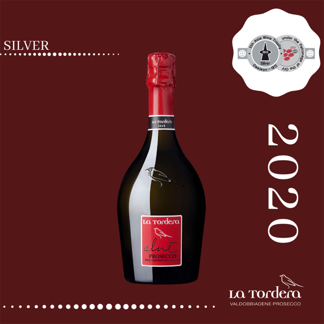 Вино игристое La Tordera Prosecco Treviso Doc Alne Millesimato Spumante Extra Dry белое экстра сухое 0,75л 11,5% купить