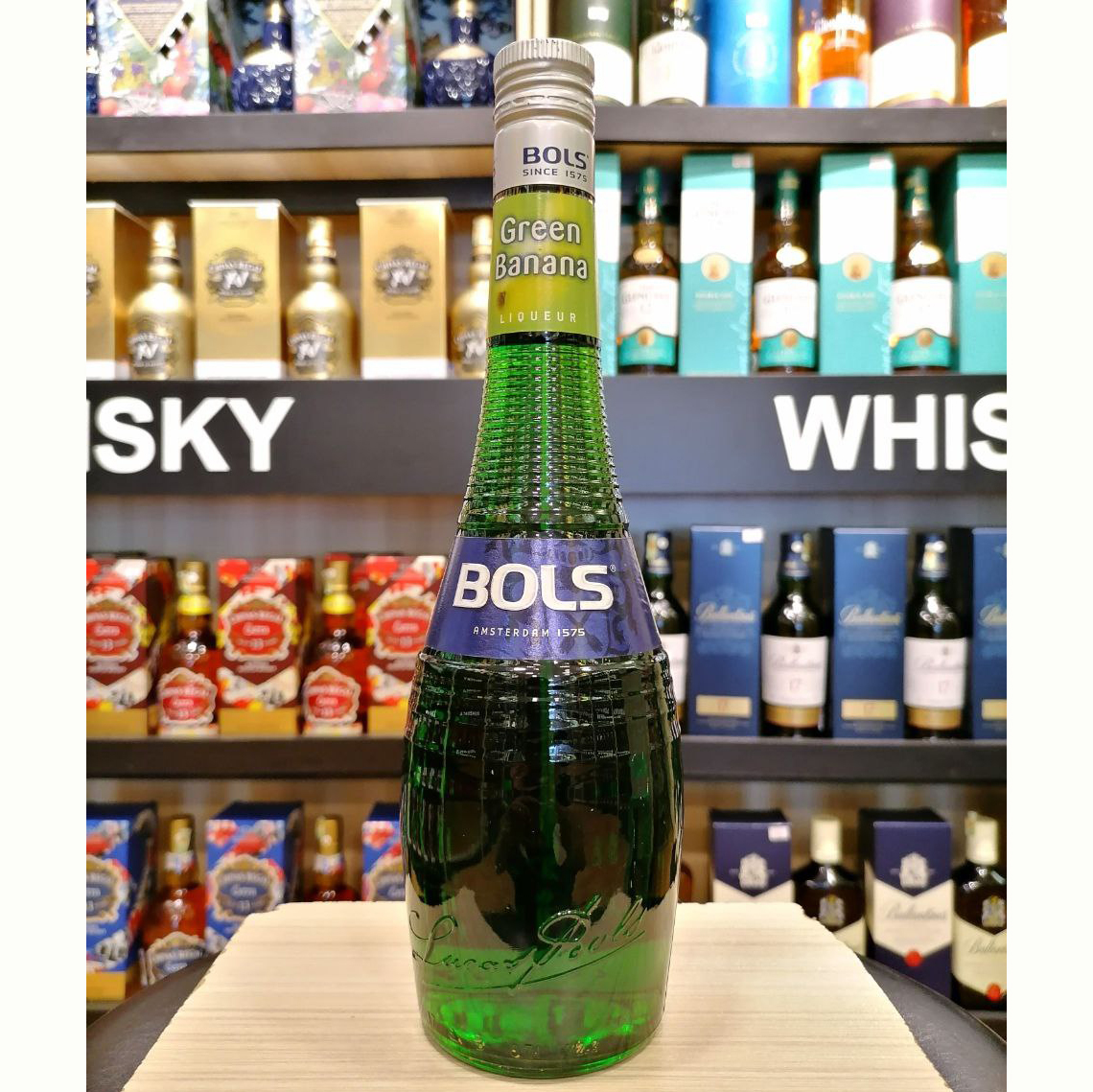 Ликер Bols Green Banana 0,7л 17% купить