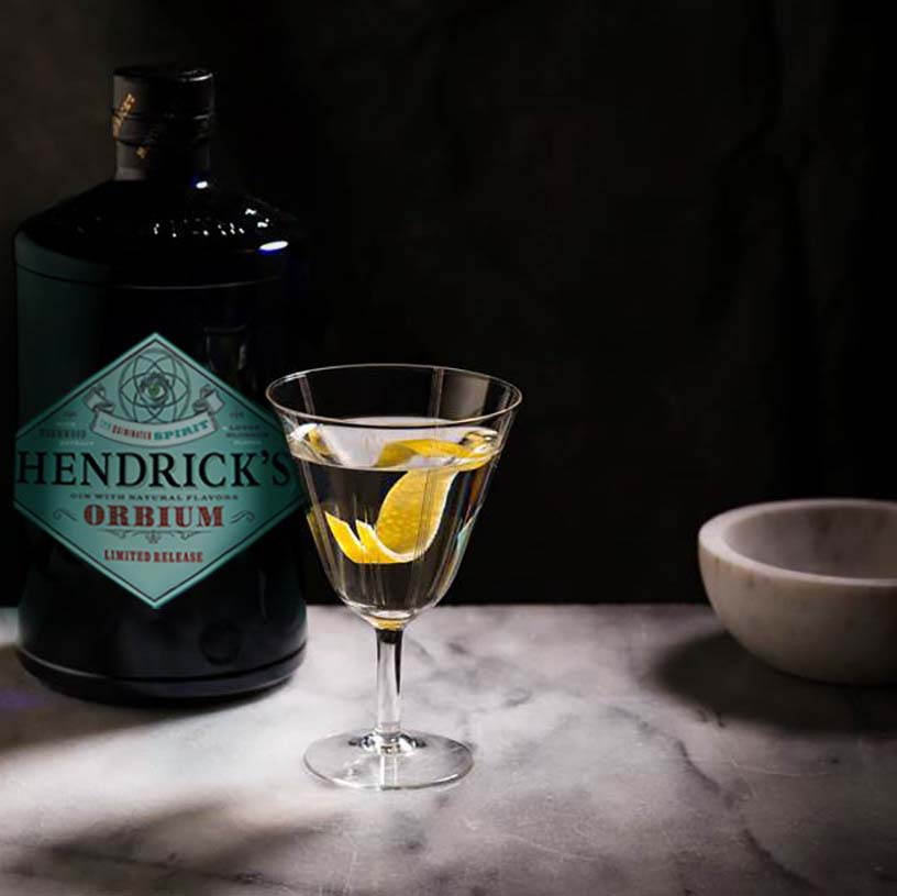 Шотландский джин Hendrick's Orbium 0,7л 43,4% купить