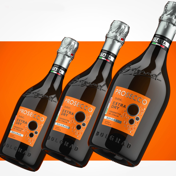 Вино игристое Prosecco Extra Dry DOC 0,75л 11% купить